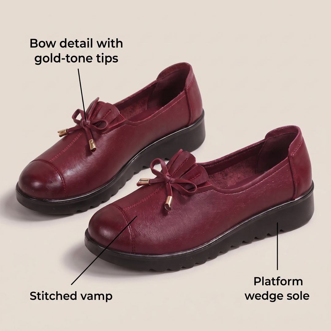 ELEGANTA KOMFORTLOAFERS I LÄDER