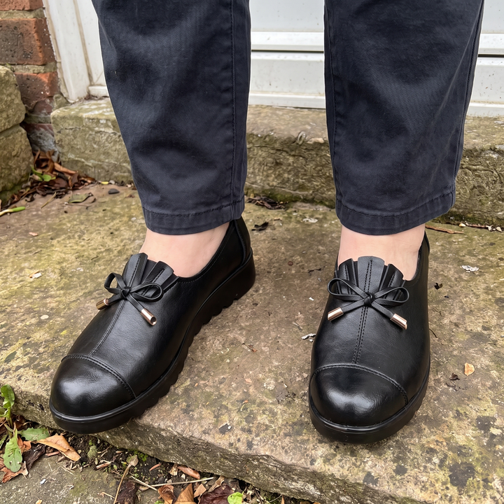 ELEGANTA KOMFORTLOAFERS I LÄDER