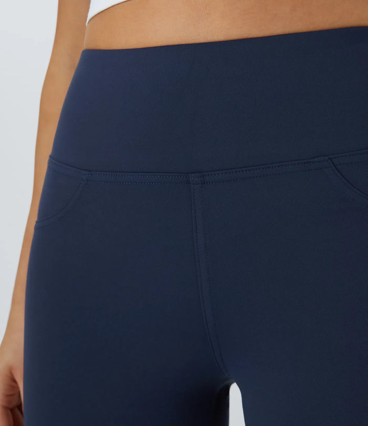 DayStretch med hög midja och ficka utsvängd yogaleggings