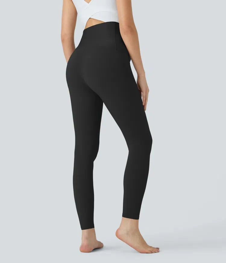 SoftlyZero superhög midja mamma yoga 7/8 leggings