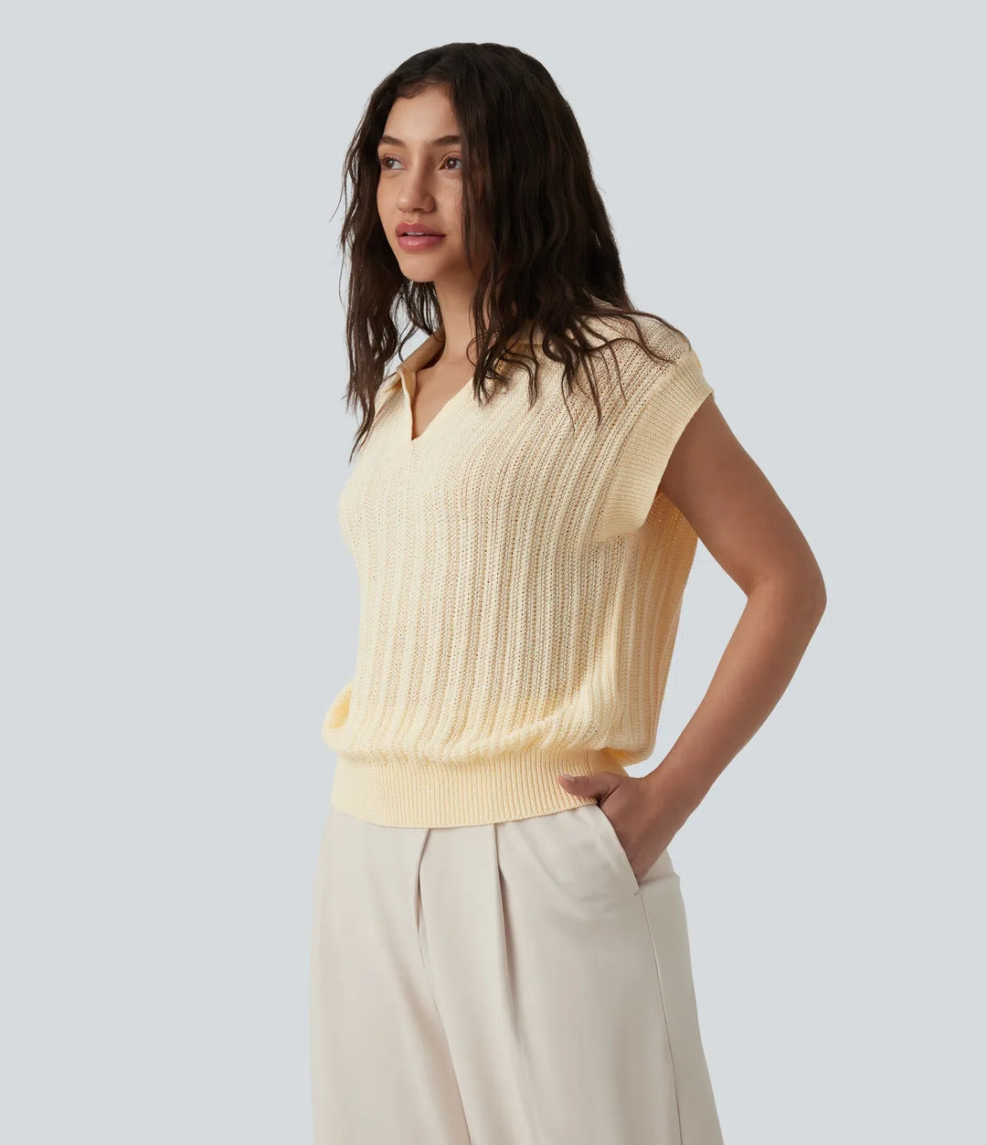 Polo holkärm arbetströja