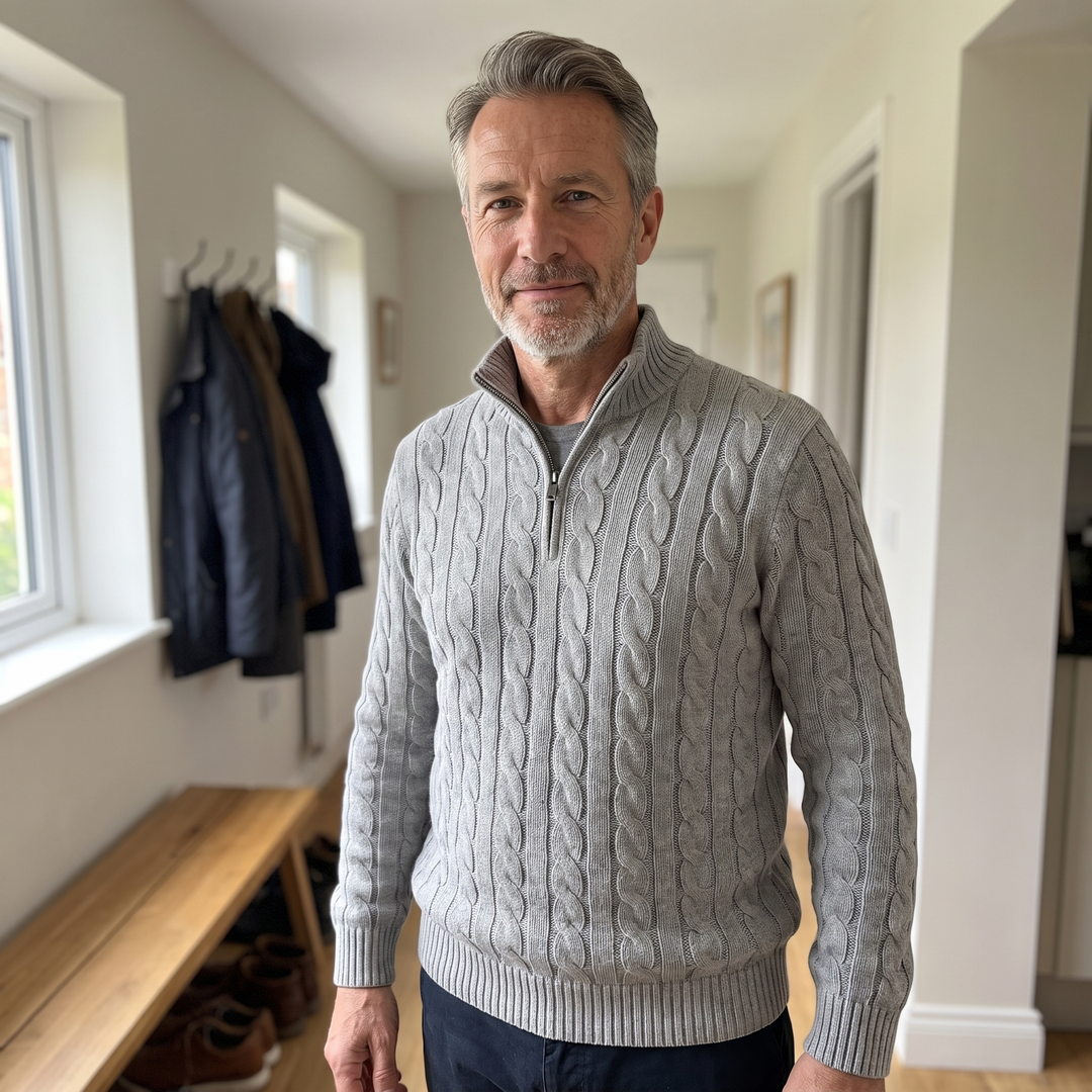 PREMIUM FLATSTICKAD KOMFORTTRÖJA