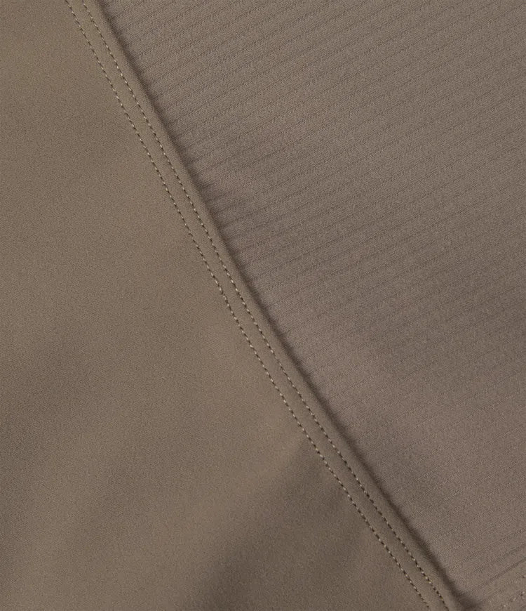 Lyckera UltraSculpt InstantCool ståkrage raglan tumhål rundad fåll yogajacka med fickor