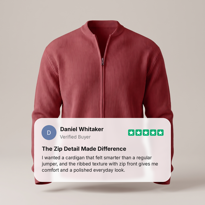 MODERN STICKAD JACKET I KULTURELLT SOCKER