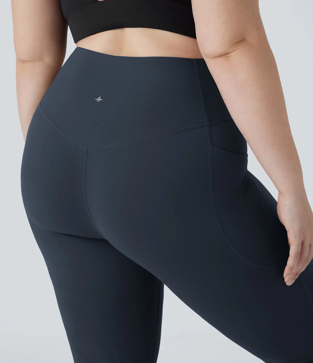 Lyckera UltraSculpt högmidjad magkontroll ficka formande yoga bootcut plusstorlek leggings