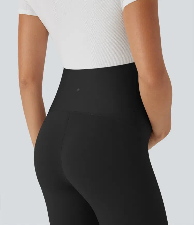 SoftlyZero med extra hög midja gravid yoga cykelshorts 7&