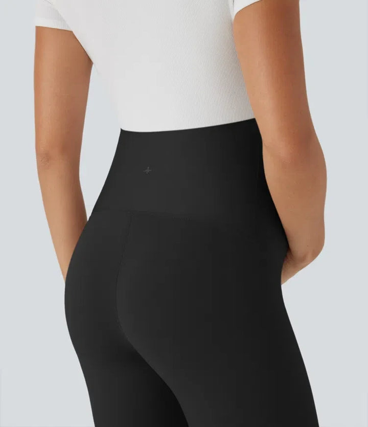 SoftlyZero med extra hög midja gravid yoga cykelshorts 7&