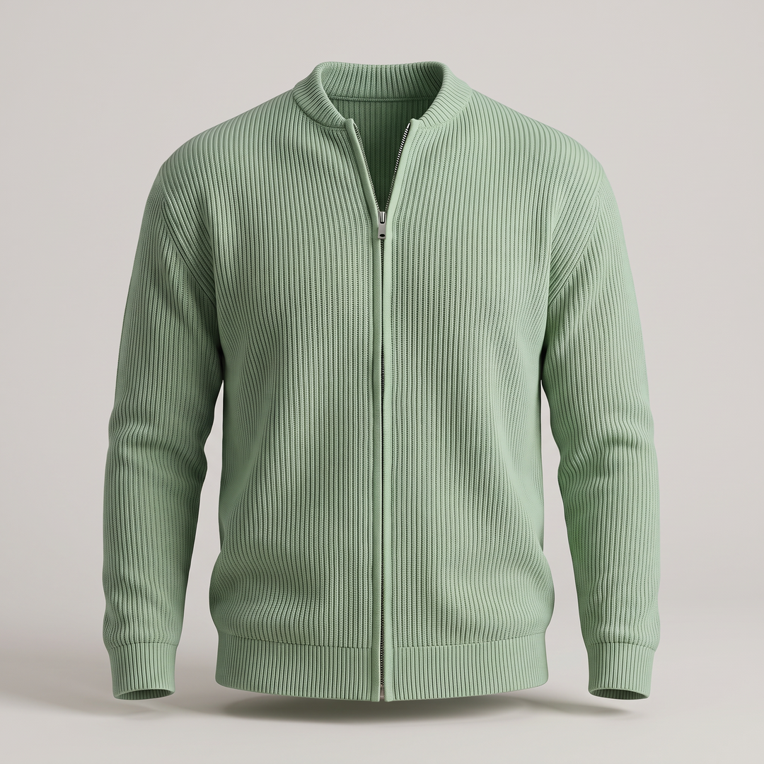 MODERN STICKAD JACKET I KULTURELLT SOCKER