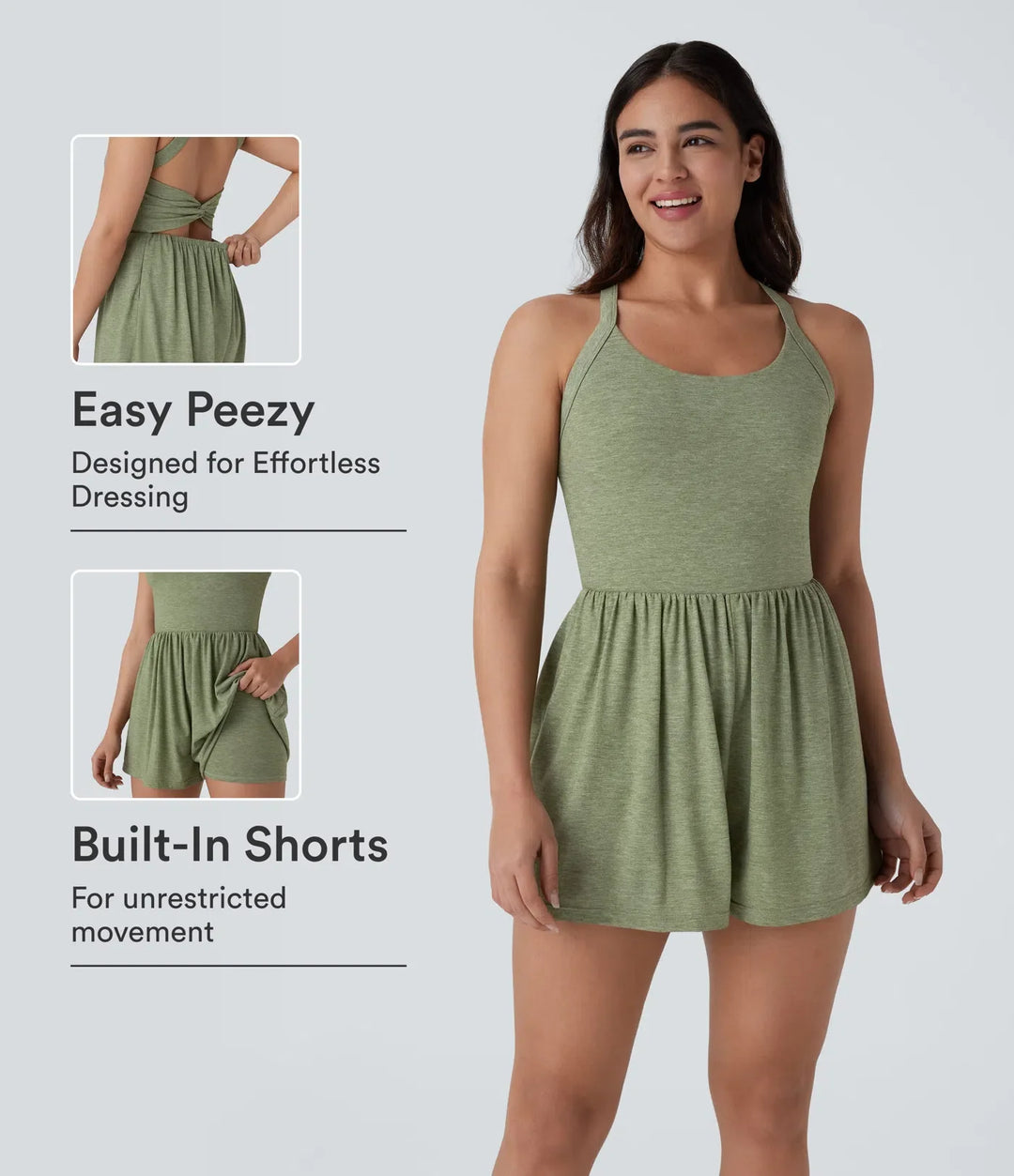 Ficka 2-i-1 playsuit-Easy Peezy Edition