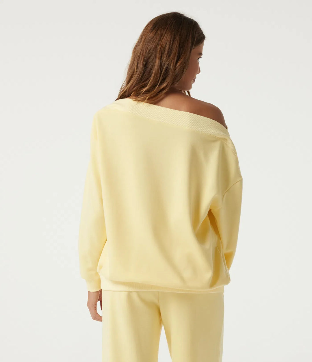 Långärmad vardaglig sweatshirt