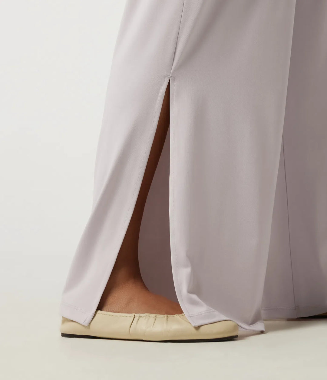 Enaxlad långärmad vida ben vardaglig jumpsuit med inbyggd BH och fickor -Easy Peezy Edition