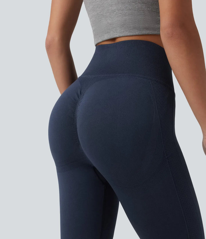 OneForm sömlös följsam med hög midja och magkontroll rumplyftande yogaleggings