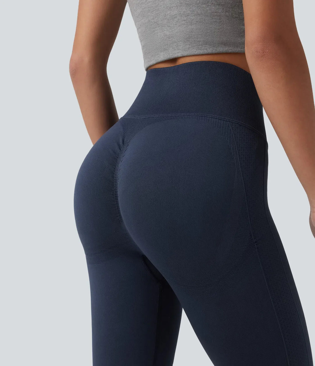 OneForm sömlös flow högmidjad magkontroll rumplyftande yogaleggings