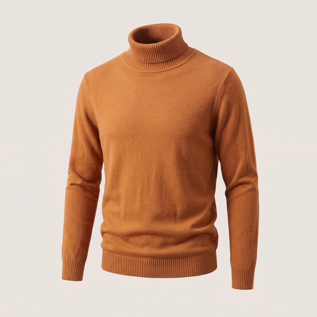ELEGANT KASJMER-RÖD STICKAD