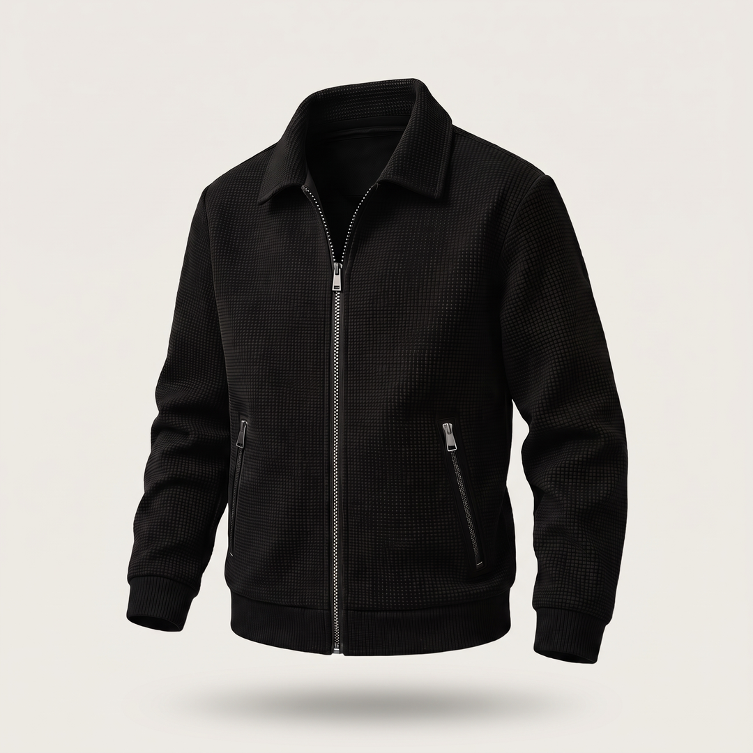 HARBOUR TEXTURERAD DRAGKEDJACKA