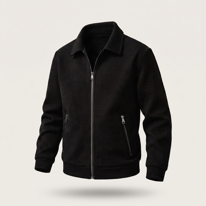 HARBOUR TEXTURERAD DRAGKEDJACKA