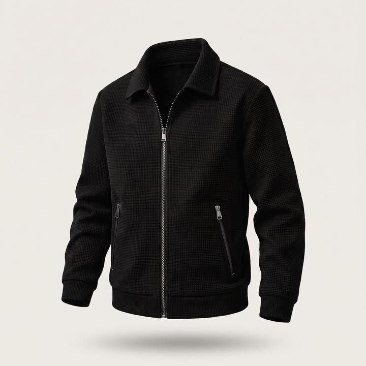 HARBOUR TEXTURERAD DRAGKEDJACKA
