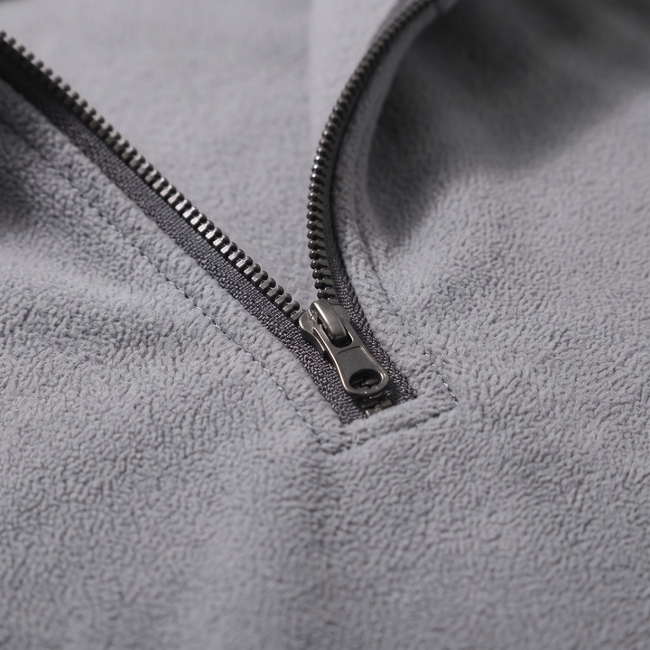 SMART STAND-COLAR SWEATSHIRT