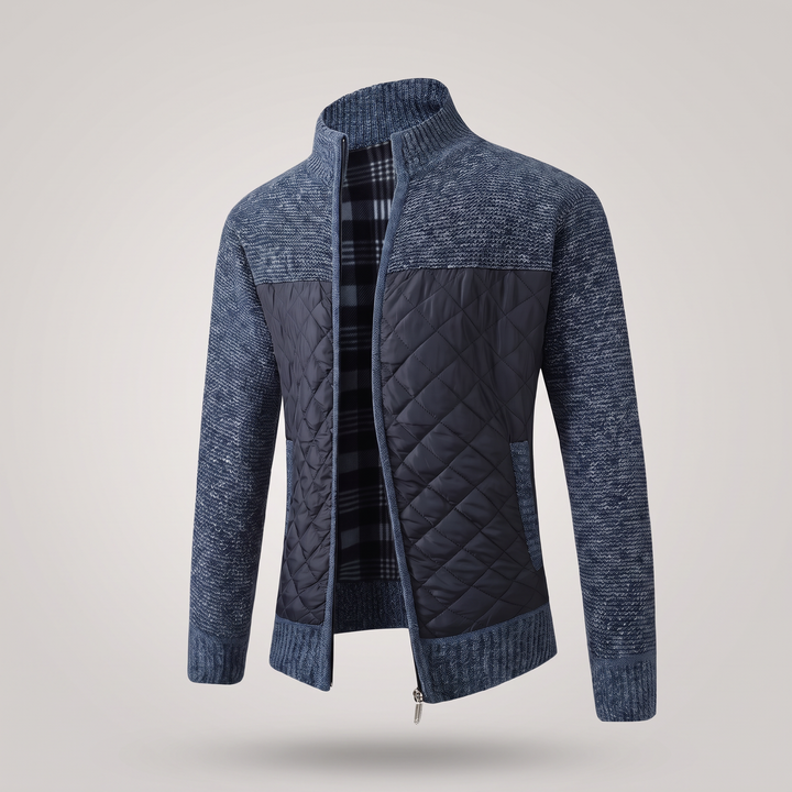 KLASSISK QUILTAD STICKAD JACKET