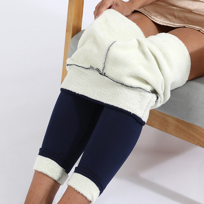 Stella | Fodrade leggings med tjockt lammfleece