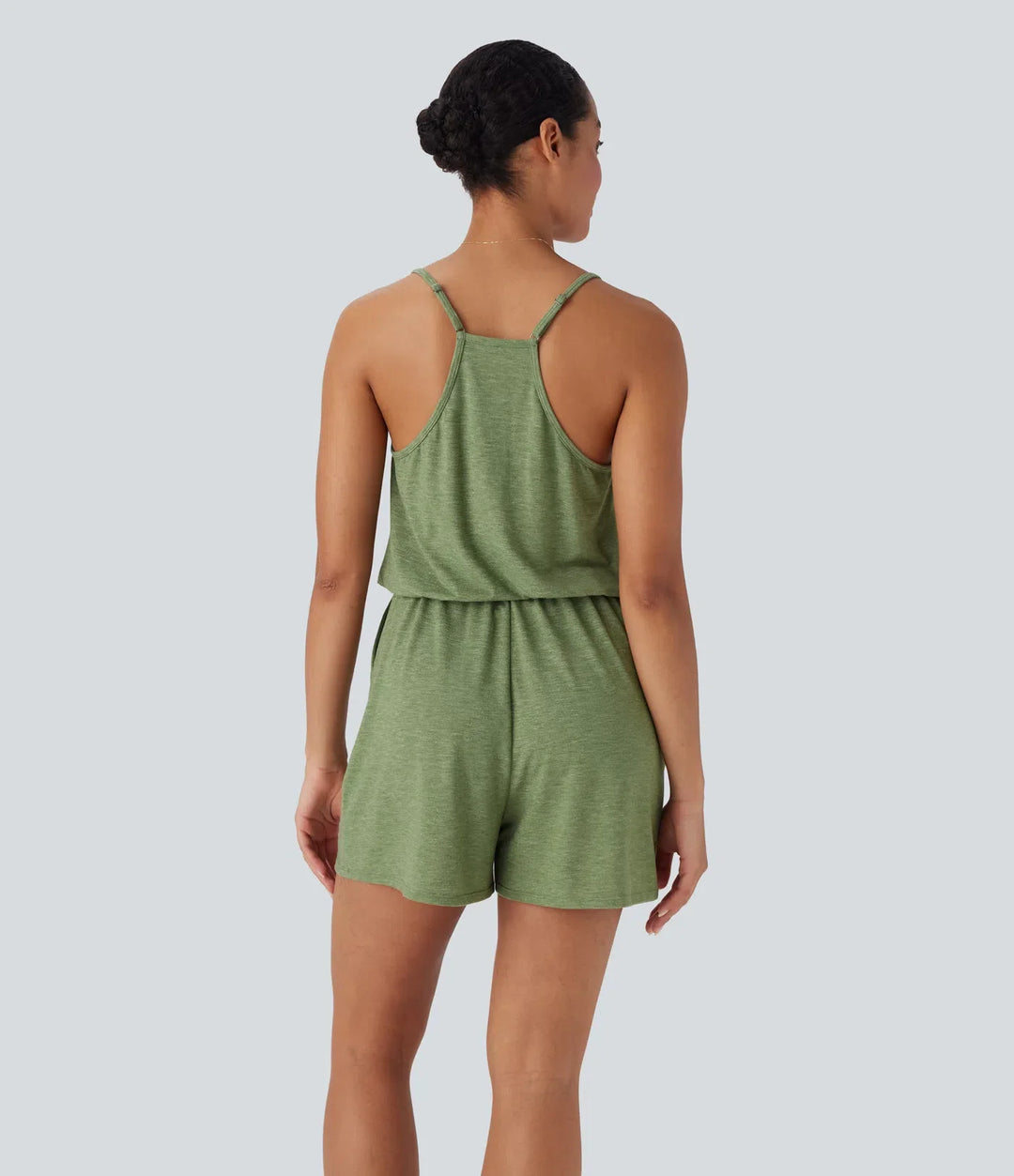 Vida ben jumpsuit med fickor
