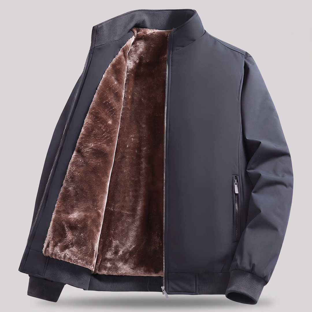 KLASSISK QUILTAD BOMBERJACKA