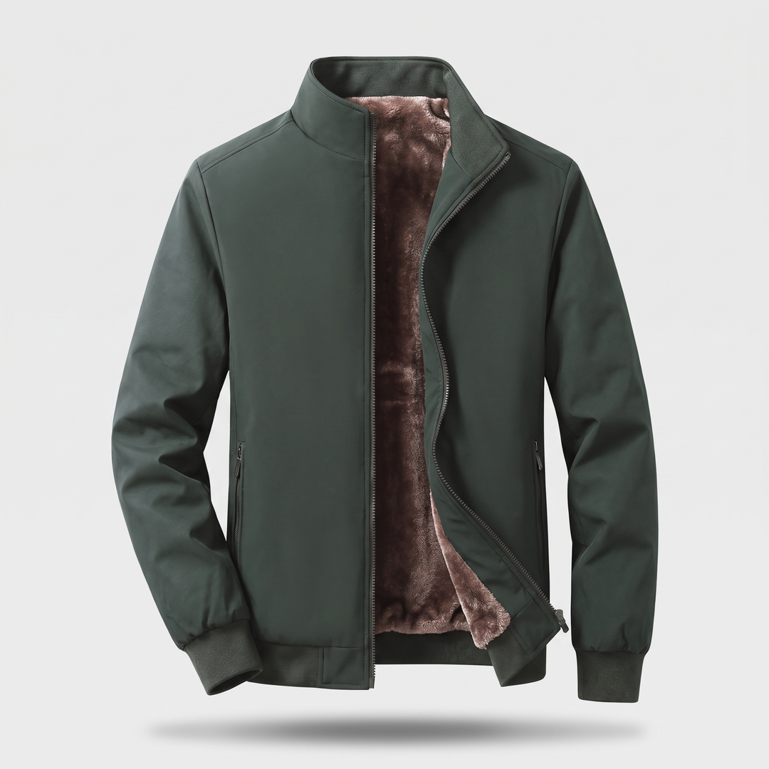 KLASSISK QUILTAD BOMBERJACKA