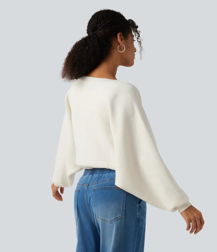 Långärmad öppen front vardaglig cardigan