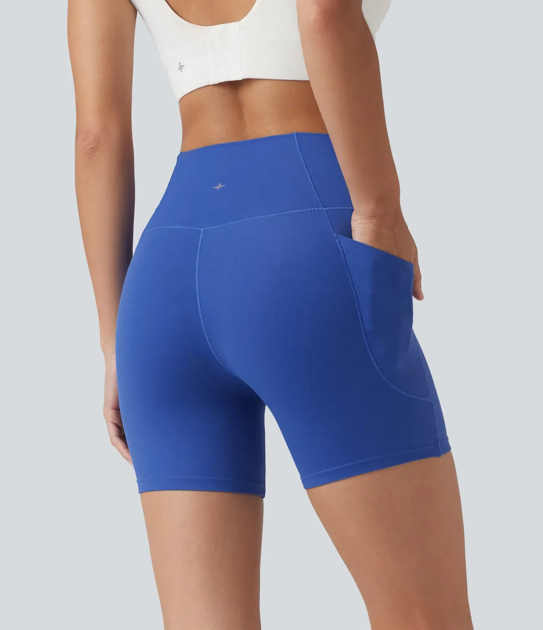 SoftlyZero med hög midja omlott yoga cykelshorts 5&