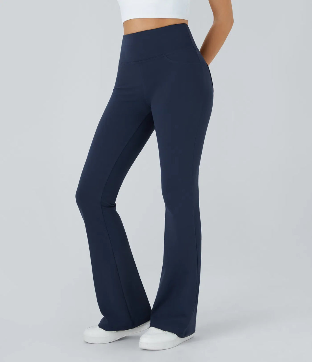 DayStretch med hög midja och ficka utsvängd yogaleggings