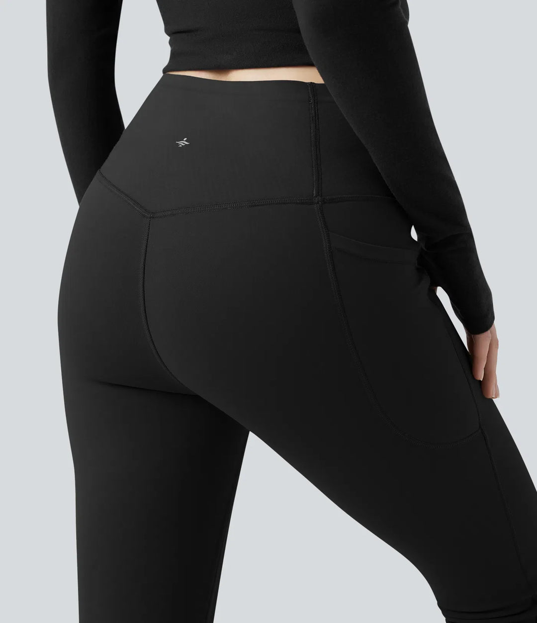 Lyckera UltraSculpt extra Heat högmidjad magkontroll formande yogaleggings med fickor
