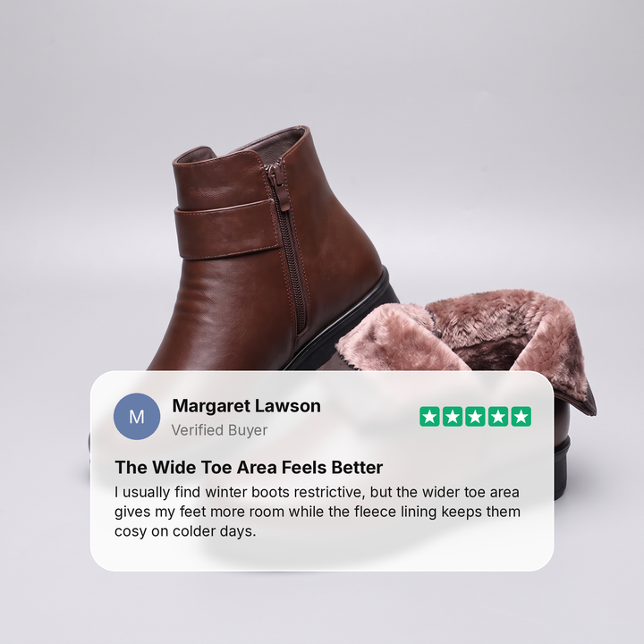KLASSISKA ANKLESTÖVLAR MED SPÄNN
