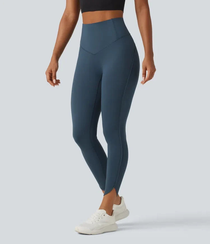 Halara UltraSculpt med hög midja och magkontroll träningsleggings med fickor