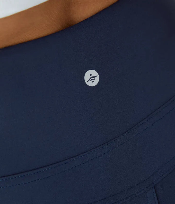 DayStretch högmidjad ficka utsvängd yogaleggings
