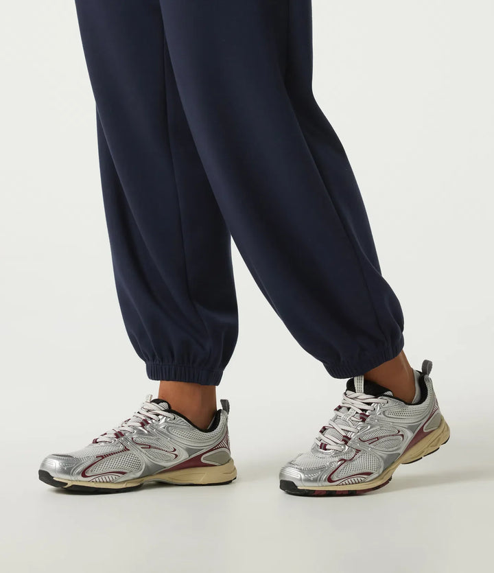 Med huva nedhasad långärmad halv dragkedja knytning fram vardaglig jogger jumpsuit med fickor-Easy Peezy Edition