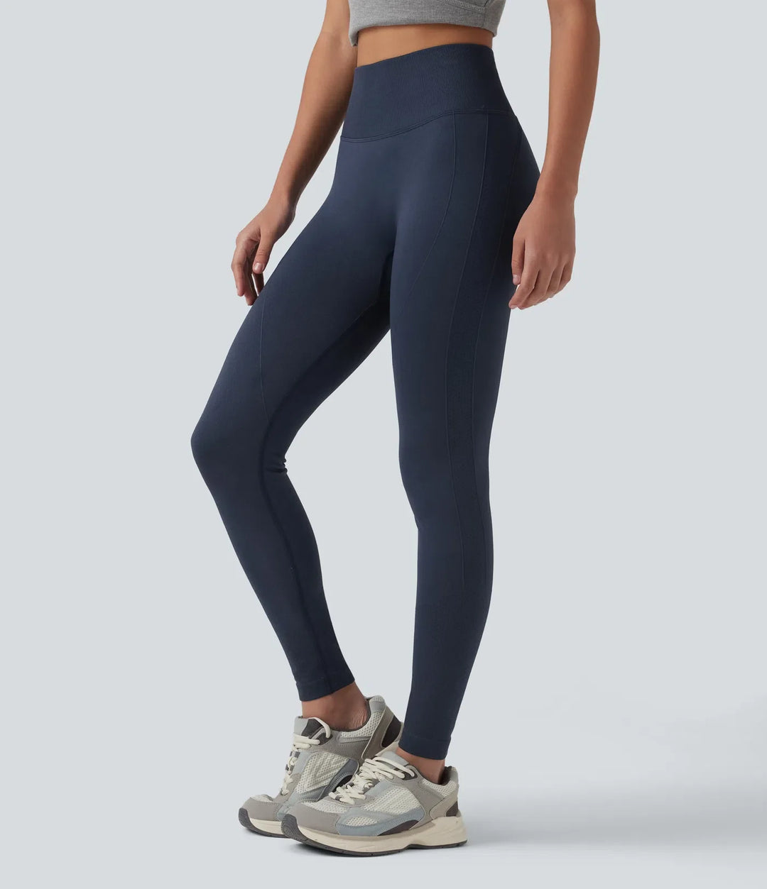 OneForm sömlös följsam med hög midja och magkontroll rumplyftande yogaleggings