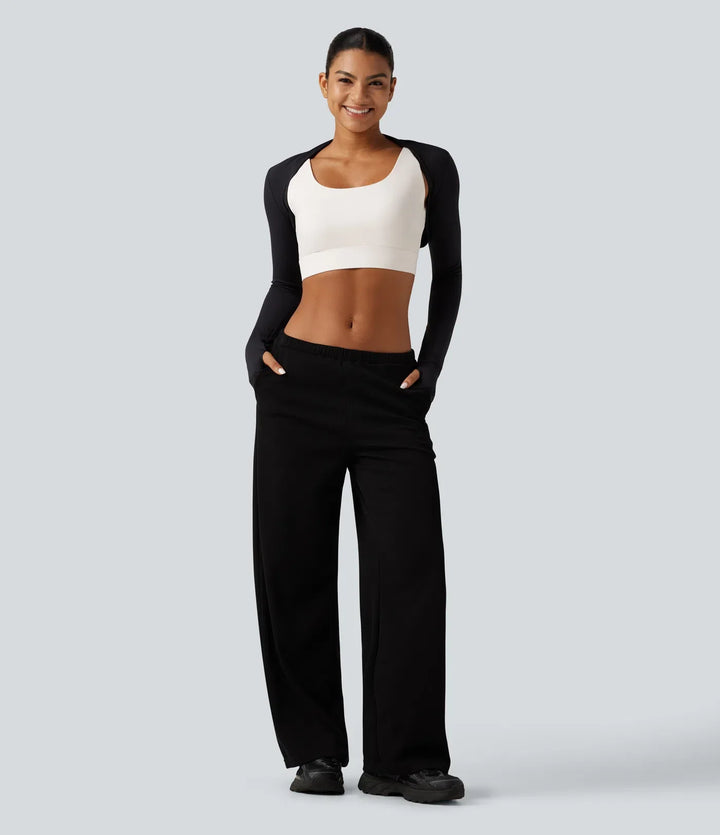 Lyckera UltraSculpt medium stöd rygglös justerbar spänne inbyggd BH träningssport-BH DD-F-kupor