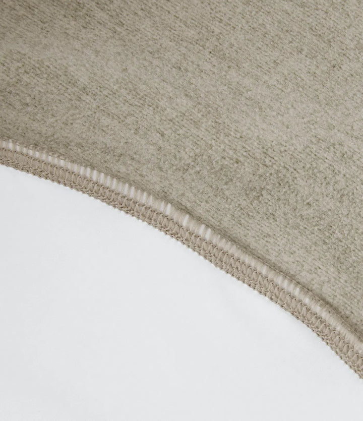 Ståkrage långärmad fleece träningsjacka med fickor och tumhål