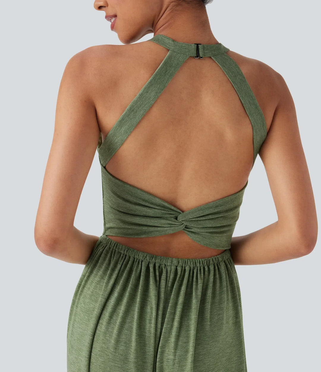 U-ringad harem vardaglig jumpsuit med fickor-Easy Peezy Edition DD-F-kupor