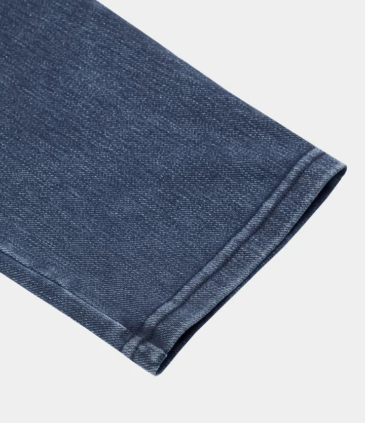 Halara Flex med hög midja och ficka denim capri vardagsleggings