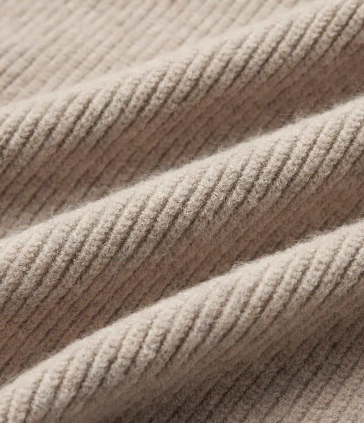 Långärmad lång modell vardaglig cardigan med fickor