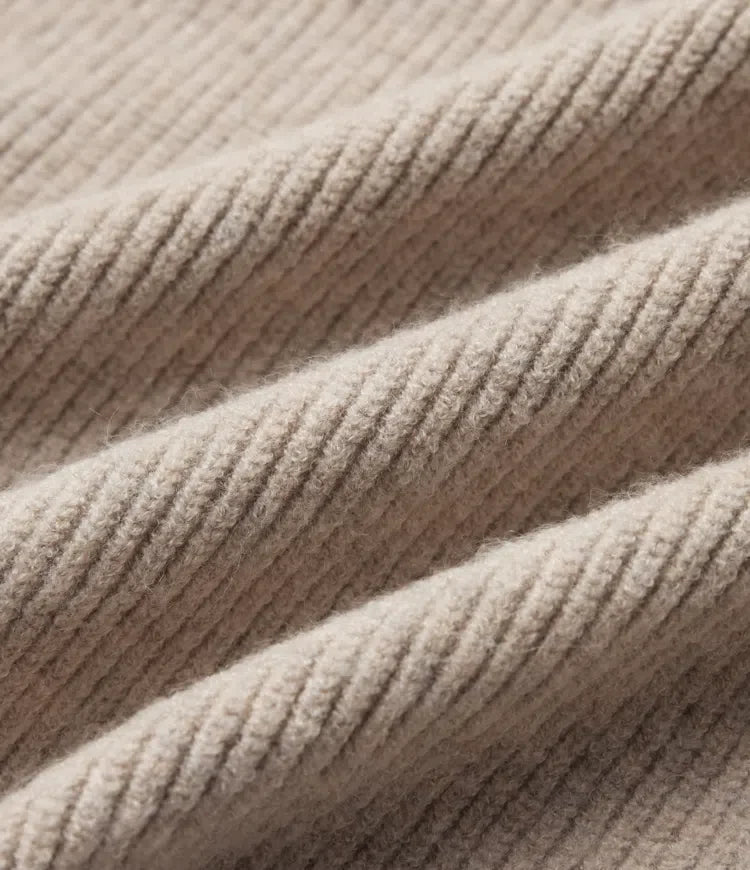 Långärmad lång modell vardaglig cardigan med fickor