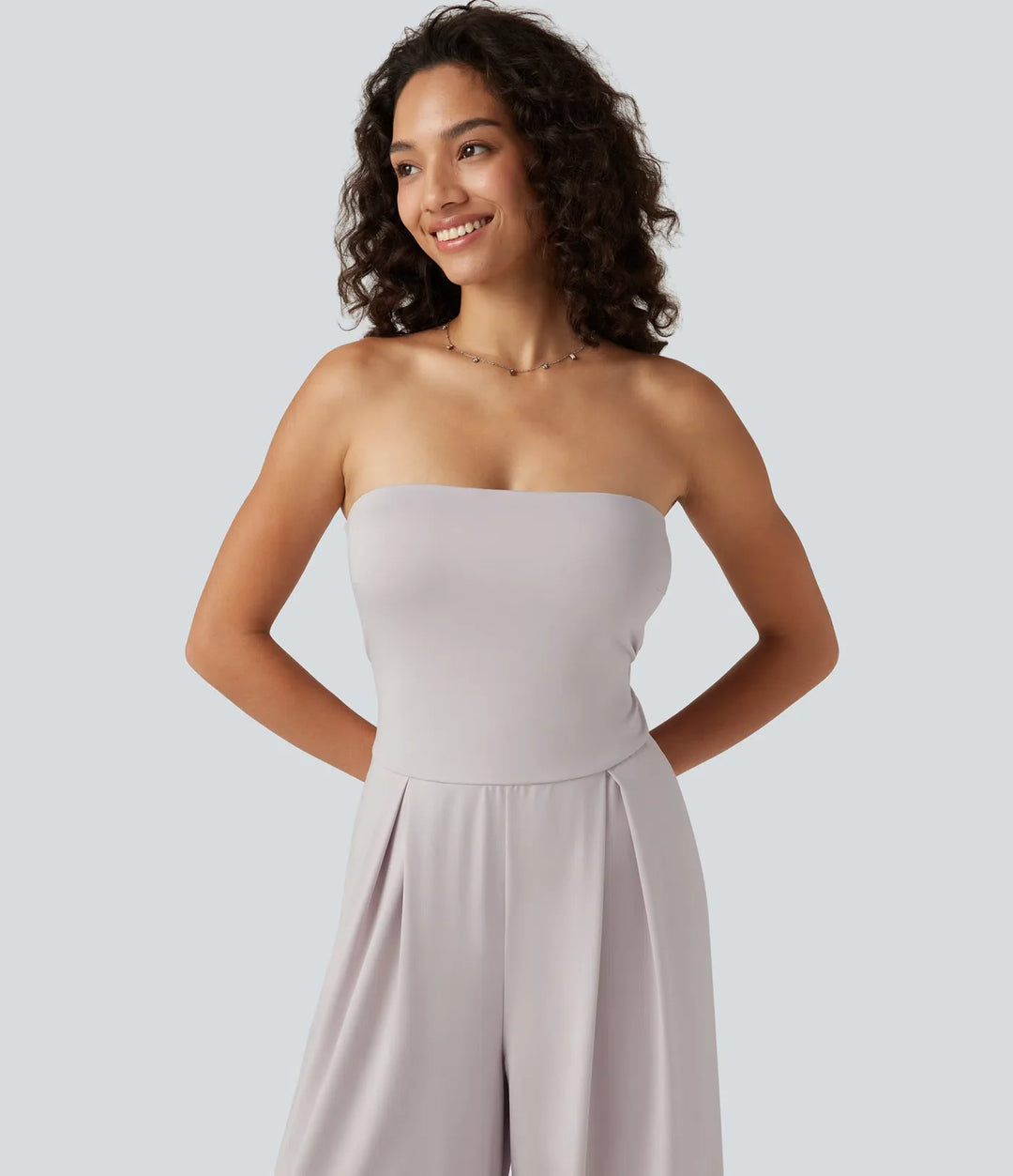 Tub baggy vardaglig jumpsuit med fickor-Easy Peezy Edition