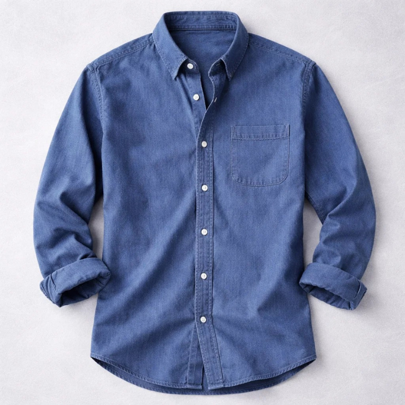 WESTBROOK OXFORDSKJORTA