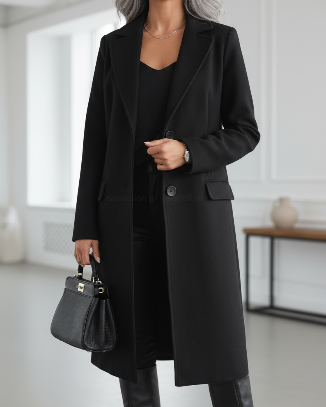 LUCIENNE ELEGANT LÅNG KAPA