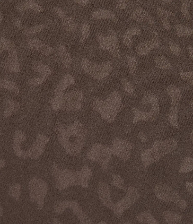 Lyckera UltraSculpt leopardmönster högmidjad magkontroll yogaleggings med fickor