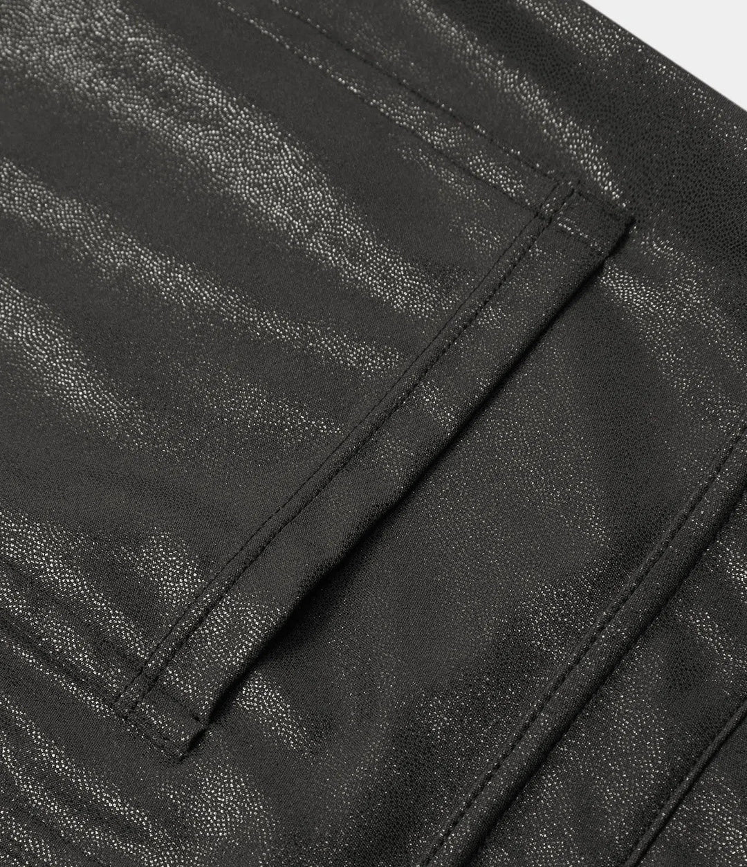 SoftlyZero konstläder högmidjad ficka arbete leggings