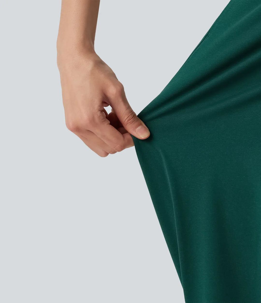 Omlott slits fåll inbyggd BH vardaglig slip baggy jumpsuit med fickor-Easy Peezy