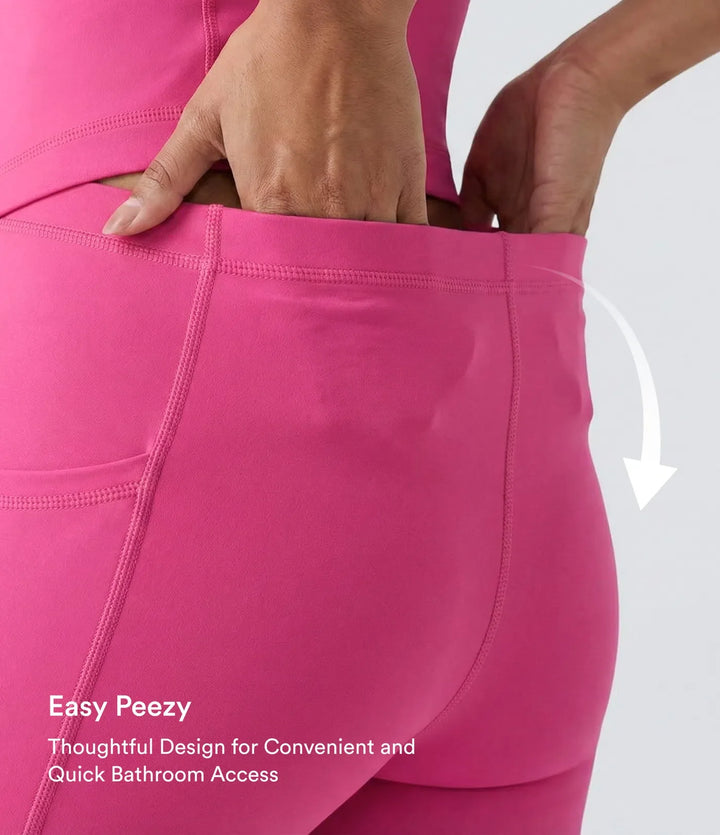 SoftlyZero mjuk plysch rygglös aktiv klänning-Easy Peezy Edition