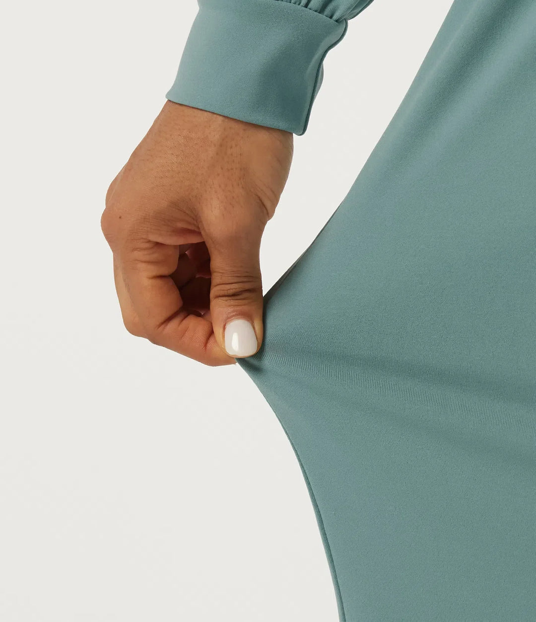 Enaxlad långärmad dragsko vardaglig jumpsuit med fickor - Easy Peezy Edition